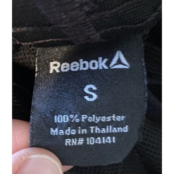 Reebok Zip Ankle Track Pants Size Small Men’s Black - Picture 3 of 8